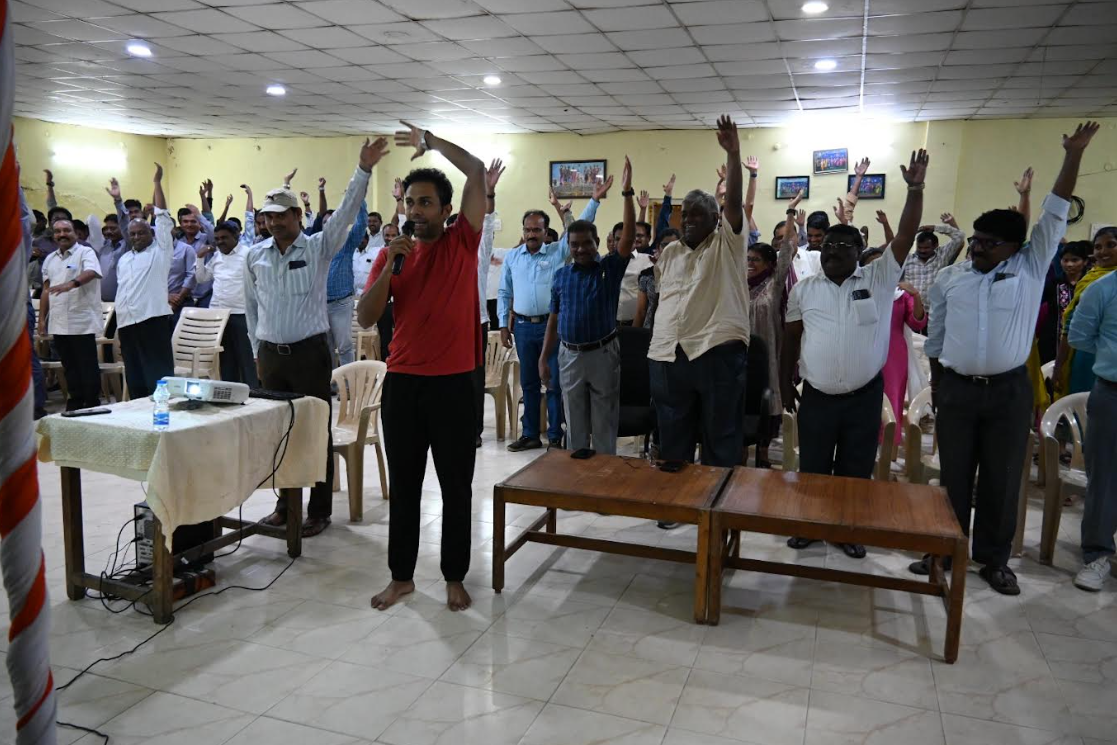 Singareni wellness programme session