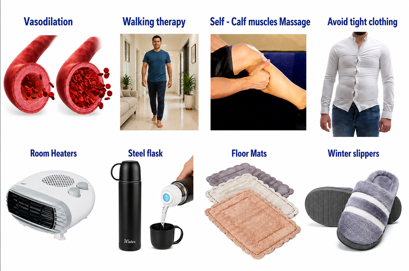 Winter heart protection practices
